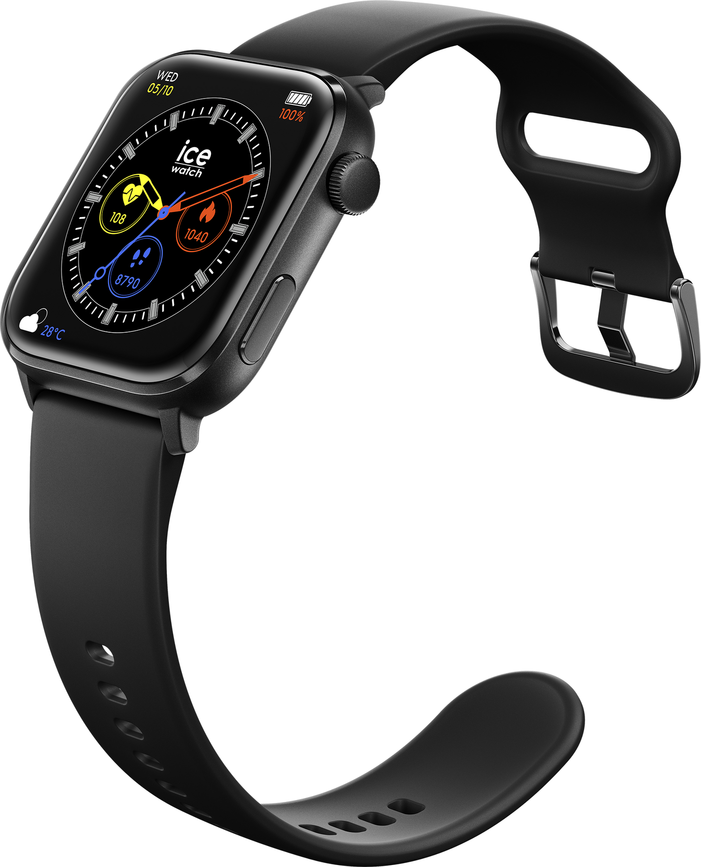 SMARTWATCH 'ICE SMART 2.0' PRETO '022535'