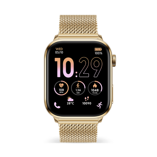 SMARTWATCH 'ICE SMART 3.0' DOURADO COM GPS '024656'