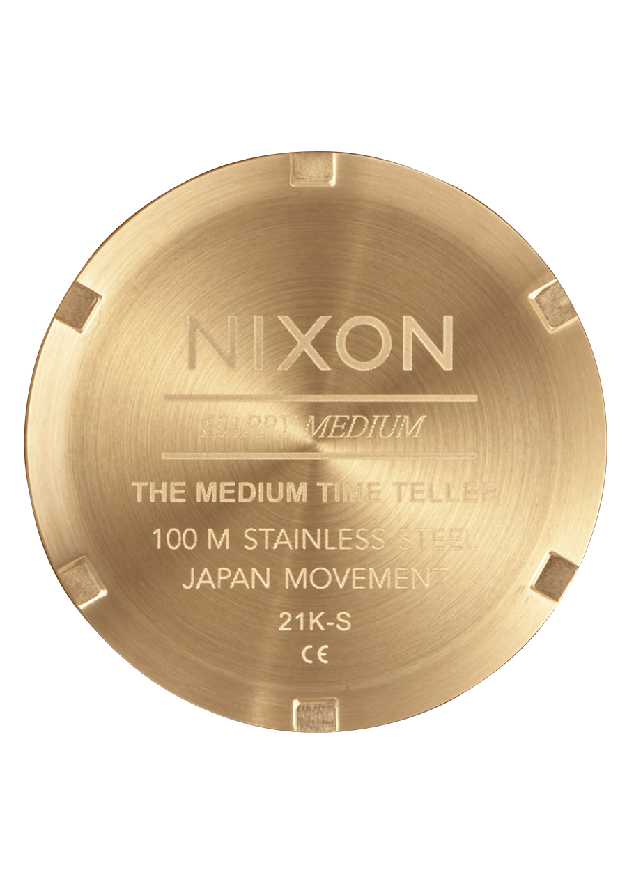 RELÓGIO NIXON MEDIUM TIME TELLER DOURADO 'A1130-5101'