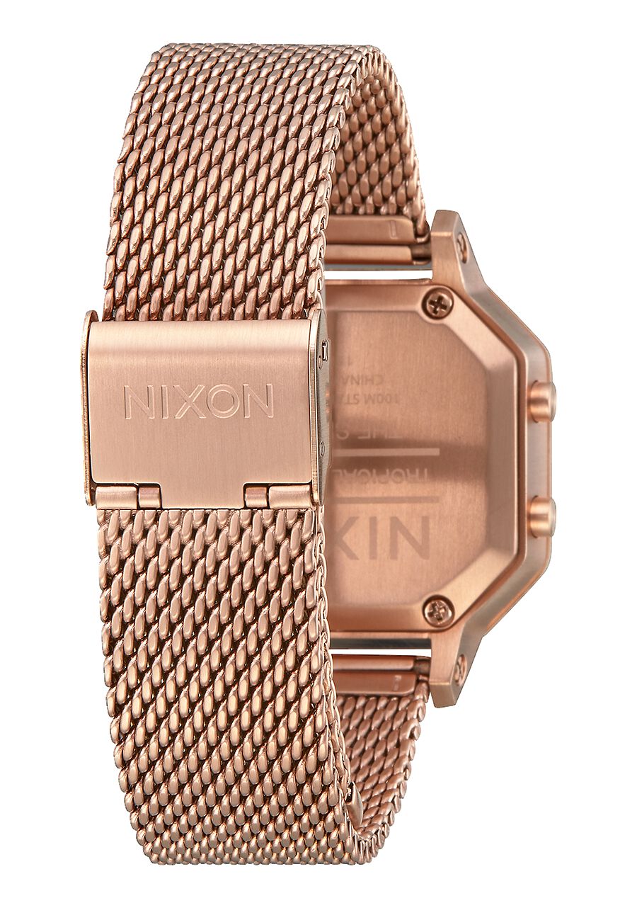 RELÓGIO NIXON SIREN MILANESE ROSE GOLD 'A1272-897'