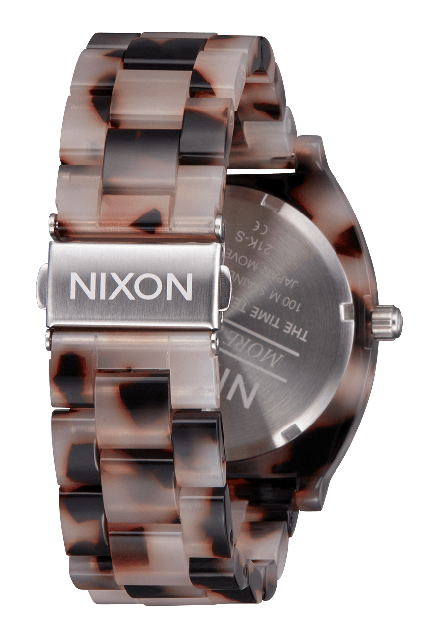 RELÓGIO NIXON TIME TELLER ACETATE TARTARUGA 'A327-5103'