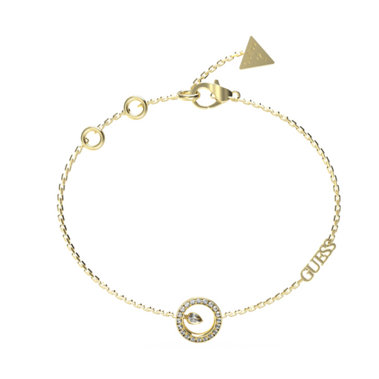 PULSEIRA GUESS 'TINY DANCER' AÇO DOURADO 'JUBB04656JWYGS'