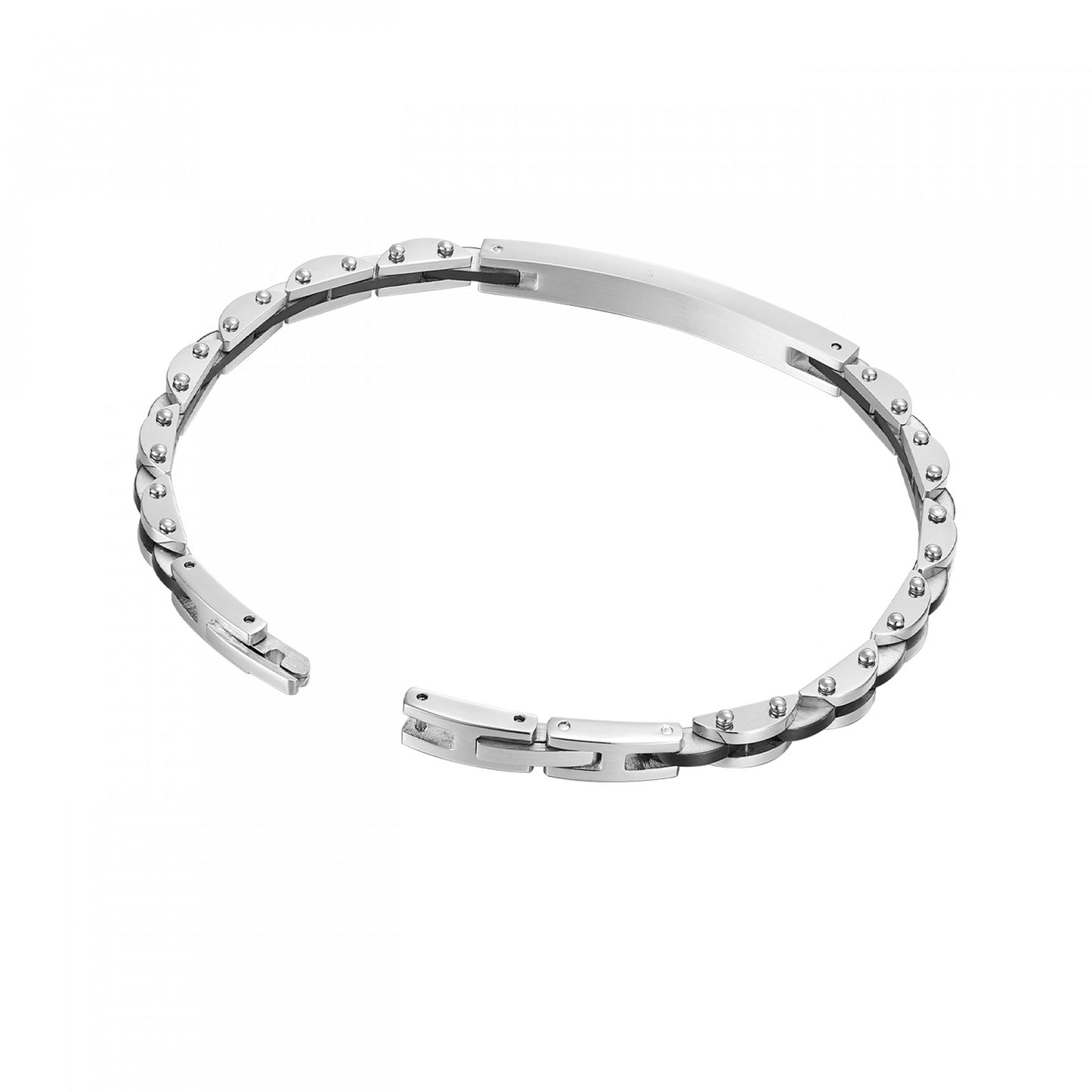 PULSEIRA POLICE 'PLAIT' PRATEADO 'PEAGB0039101'