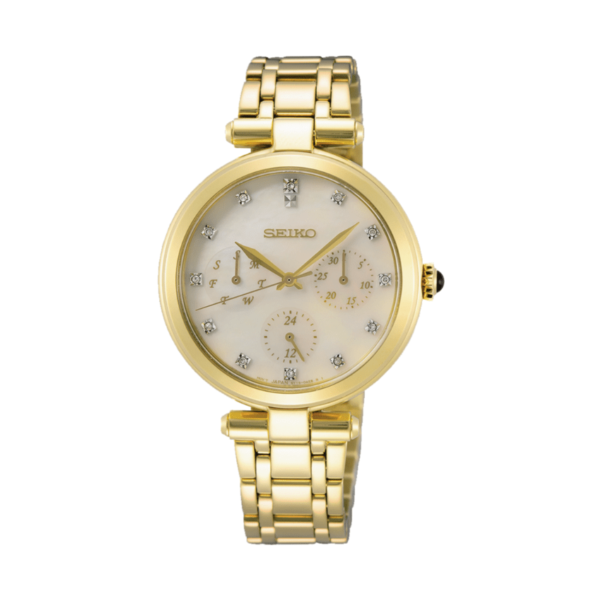 RELÓGIO SEIKO LADIES DOURADO 'SKY064P1'