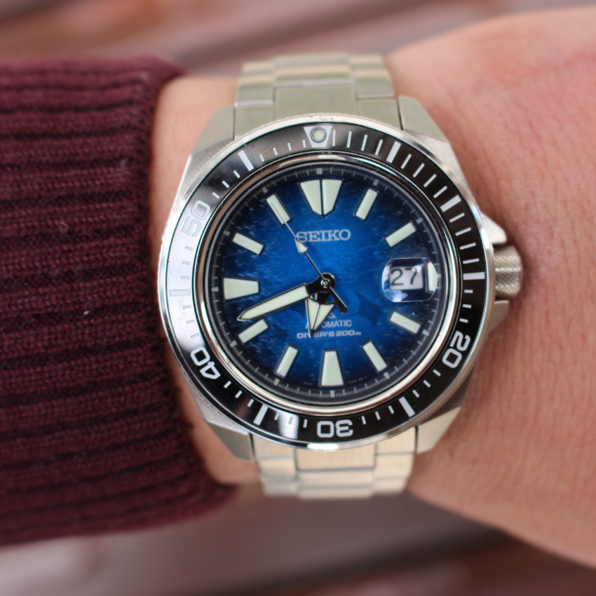 RELÓGIO SEIKO PROSPEX SAVE THE OCEAN PRATEADO 'SRPE33K1'